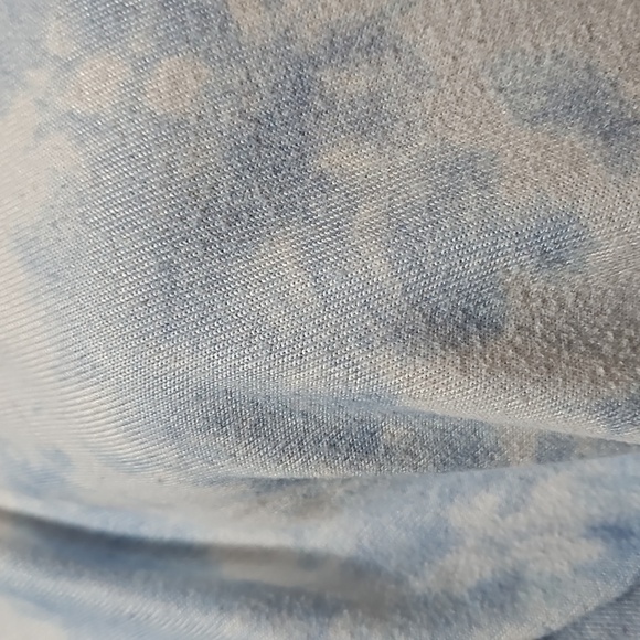 April Kiss Long Sleeve Light Blue Sky Tye-Dye Blouse - Picture 6 of 6